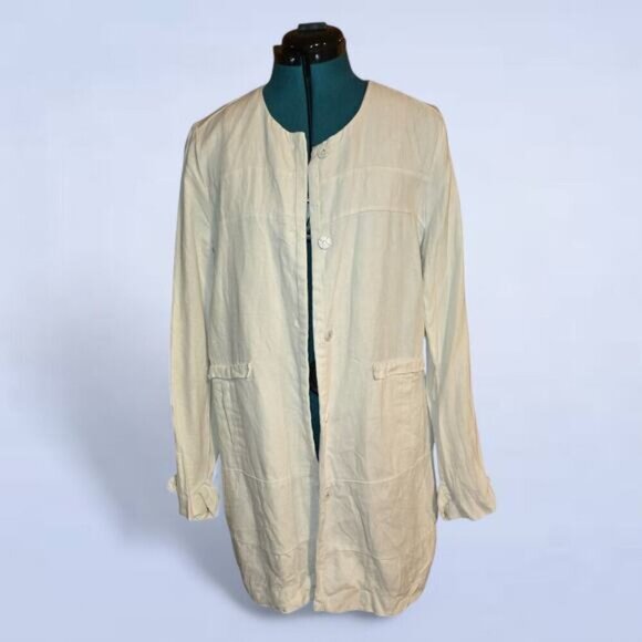 Malvin Hamburg Germany I Love Linen, 100% Linen Light Jacket - Picture 1 of 8